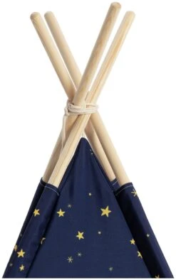 Habitat Kids Navy Blue Space Teepee Tent -Cooking and dining Shop 9575770 R Z004A