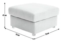 Habitat Florence Leather Ottoman Footstool - Tan 9 Habitat Florence Leather Ottoman Footstool - Tan -Cooking and dining Shop 9576267 R E001