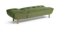 Habitat Kota Fabric Corner Chaise Sofa Bed - Green -Cooking and dining Shop 9576896 R Z005A