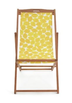 Habitat Folding Wooden Garden Deck Chair - Yellow 13 Habitat Folding Wooden Garden Deck Chair - Yellow -Cooking and dining Shop 9578227 R Z002A
