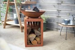 La Hacienda Aged Effect Fire Bowl -Cooking and dining Shop 9578760 R Z003A