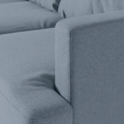 Habitat Joshua Fabric Right Hand Corner Chaise Sofa - Blue -Cooking and dining Shop 9581812 R Z008A