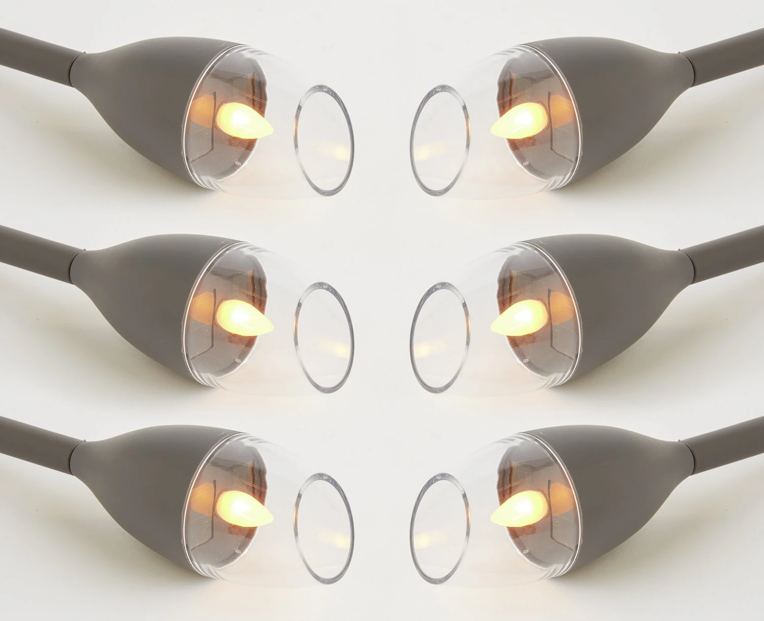 Habitat Mini Candle Effect Solar Stake Lights - Pack Of 6 5 Habitat Mini Candle Effect Solar Stake Lights - Pack Of 6 - Image 5