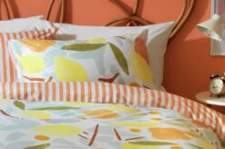 Habitat Panel Stripe Print Multicolour Bedding Set - Single -Cooking and dining Shop 9584297 R Z003C
