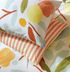 Habitat Panel Stripe Print Multicolour Bedding Set - Single -Cooking and dining Shop 9584297 R Z004C