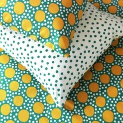 Habitat Sunburst Geo Green & Mustard Bedding Set - Single -Cooking and dining Shop 9588042 R Z003A