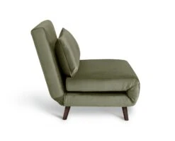 Habitat Roma Small Double Velvet Chairbed - Sage Green 9 Habitat Roma Small Double Velvet Chairbed - Sage Green -Cooking and dining Shop 9590322 R Z004A