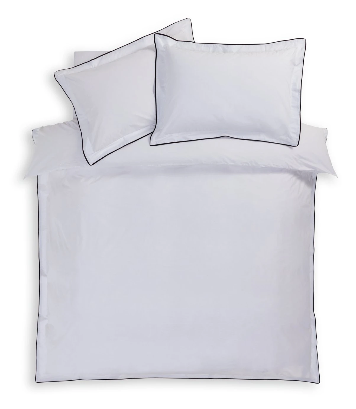 Habitat Cotton 200TC Oxford Edge White Bedding Set - Single 3 Habitat Cotton 200TC Oxford Edge White Bedding Set - Single - Image 3