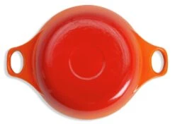 Habitat 20cm Round Cast Iron Oven Dish - Orange -Cooking and dining Shop 9594036 R Z004A