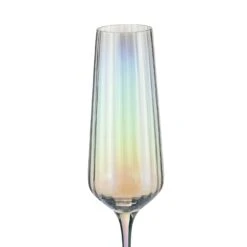 Habitat Iridescent Lustre Set Of 4 Champagne Flute 8 Habitat Iridescent Lustre Set Of 4 Champagne Flute -Cooking and dining Shop 9600102 R Z003A