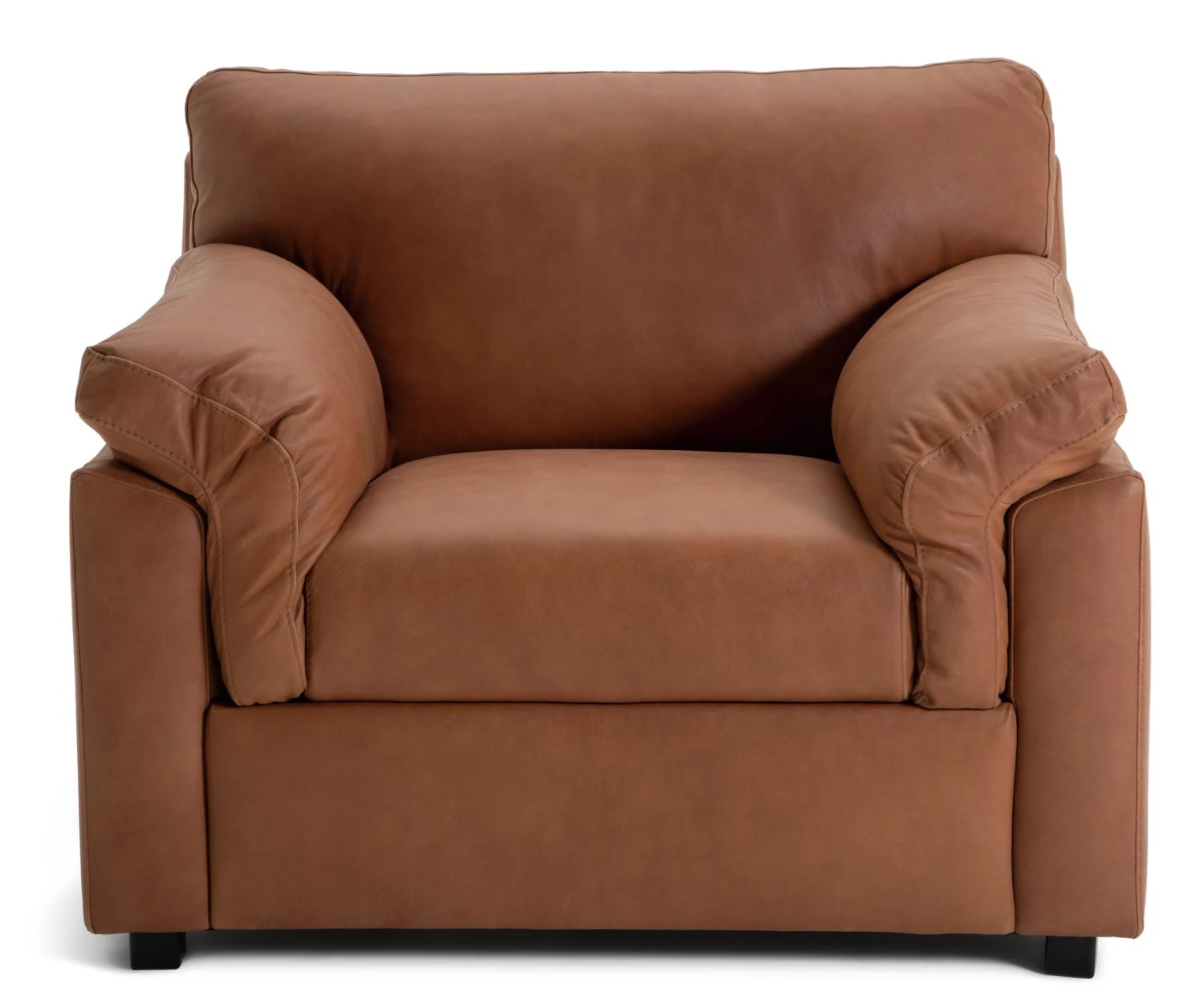 Habitat Florence Leather Armchair - Tan 1 Habitat Florence Leather Armchair - Tan