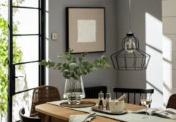 Habitat Indus Large Country Wire Shade - Black -Cooking and dining Shop 9602928 R Z002C