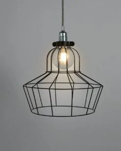 Habitat Indus Large Country Wire Shade - Black -Cooking and dining Shop 9602928 R Z003C