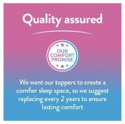 Slumberdown Climate Comfort Mattress Topper - Single -Cooking and dining Shop 9605602 R Z012A