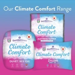 Slumberdown Climate Comfort Mattress Topper - Single -Cooking and dining Shop 9605602 R Z014A