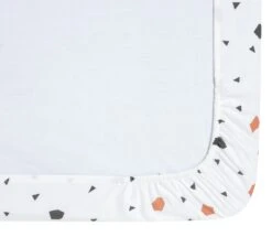 Habitat Kids Cotton Geo Shapes Pack Of 2 Fitted Sheet - Cot -Cooking and dining Shop 9605877 R Z003A