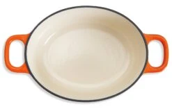 Habitat 2.4Litre Oval Cast Iron Casserole Dish - Orange 7 Habitat 2.4Litre Oval Cast Iron Casserole Dish - Orange -Cooking and dining Shop 9606766 R Z002A