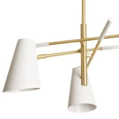 Habitat Vesper Cone 3 Light Ceiling Pendant - White -Cooking and dining Shop 9607813 R Z002A