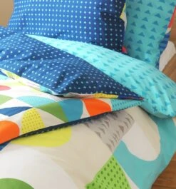 Habitat Kids Geo Shapes Twin Pack Bedding Set - Double -Cooking and dining Shop 9610790 R Z006A