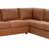 Habitat Florence LeatherRight Hand Corner Chaise Sofa - Tan