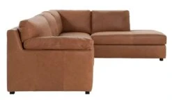 Habitat Florence LeatherRight Hand Corner Chaise Sofa - Tan -Cooking and dining Shop 9611586 R Z003A