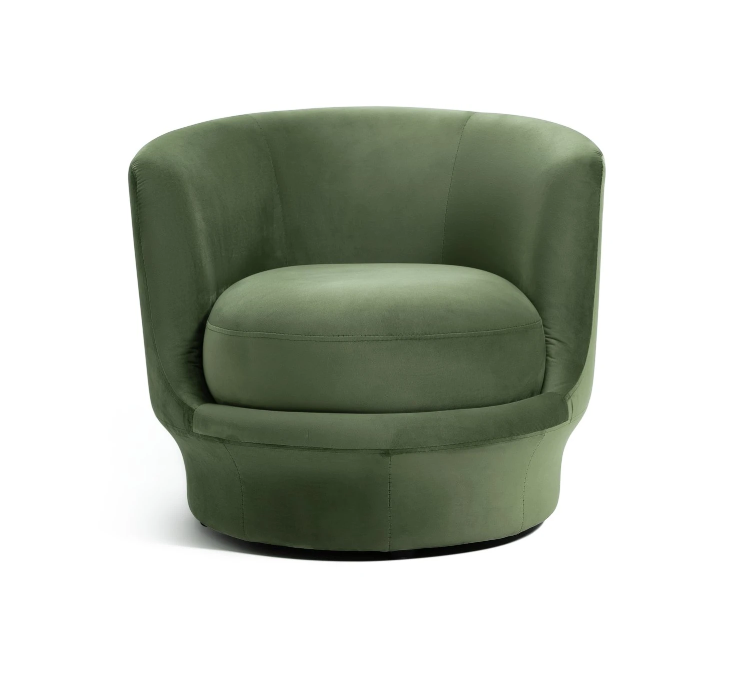 Habitat Ronda Velvet Accent Chair - Olive Green 1 Habitat Ronda Velvet Accent Chair - Olive Green