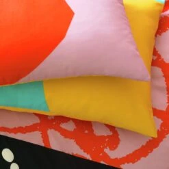 Habitat Panel Print Multicolour Bedding Set - Single -Cooking and dining Shop 9613656 R Z003A