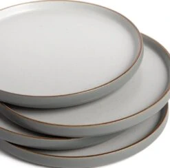 Habitat Speckle Set Of 4 Side Plate - Grey -Cooking and dining Shop 9613962 R Z005A
