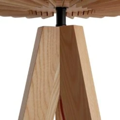 Habitat Achille Ash Wooden Tripod Floor Lamp - Oak -Cooking and dining Shop 9615489 R Z003A