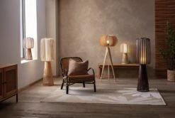 Habitat Achille Ash Wooden Tripod Floor Lamp - Oak -Cooking and dining Shop 9615489 R Z004C