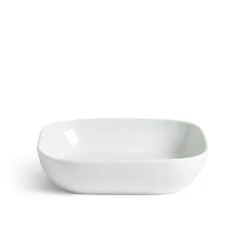 Habitat Riko Square 4 Piece Pasta Bowls - White -Cooking and dining Shop 9615678 R Z002A