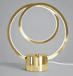 Habitat Pill Metal LED Table Lamp - Brushed Brass -Cooking and dining Shop 9618761 R Z002C