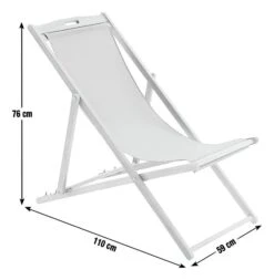 Habitat Folding Wooden Garden Deck Chair - White 12 Habitat Folding Wooden Garden Deck Chair - White -Cooking and dining Shop 9622829 R E001