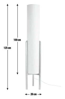 Habitat Arbaa Woven Column Floor Lamp - Natural -Cooking and dining Shop 9622939 R E001