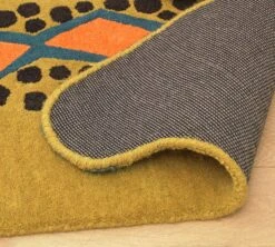 Habitat Kids Dragon Shaped Rug - Mustard - 100x150cm -Cooking and dining Shop 9627817 R Z003C