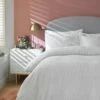 Habitat Cotton Matelassé Grey Bedding Set - Double