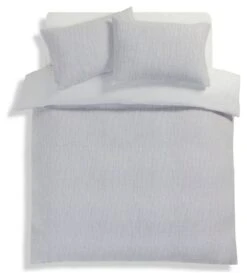 Habitat Cotton Matelassé Grey Bedding Set - Double -Cooking and dining Shop 9627886 R Z002A
