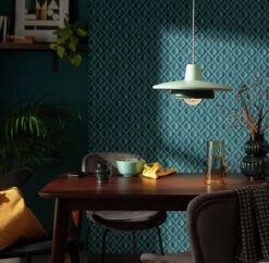 Habitat Velez 2 Tier Shade - Teal & Mint -Cooking and dining Shop 9637663 R Z002C