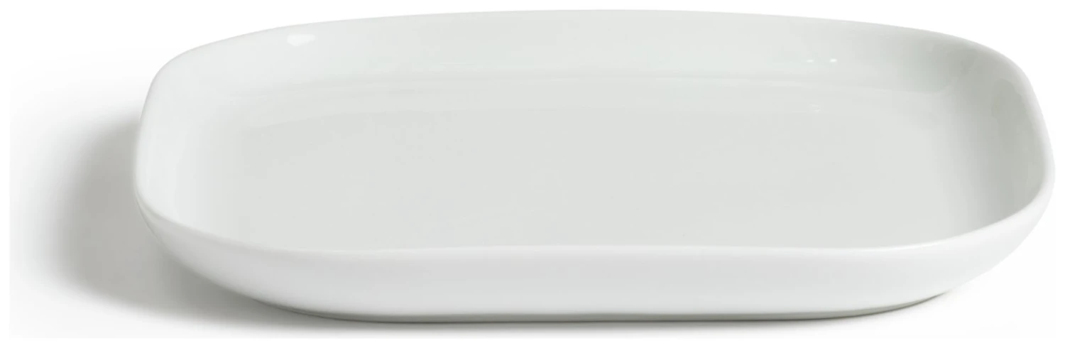 Habitat Riko Square 4 Piece Side Plate - White 3 Habitat Riko Square 4 Piece Side Plate - White - Image 3