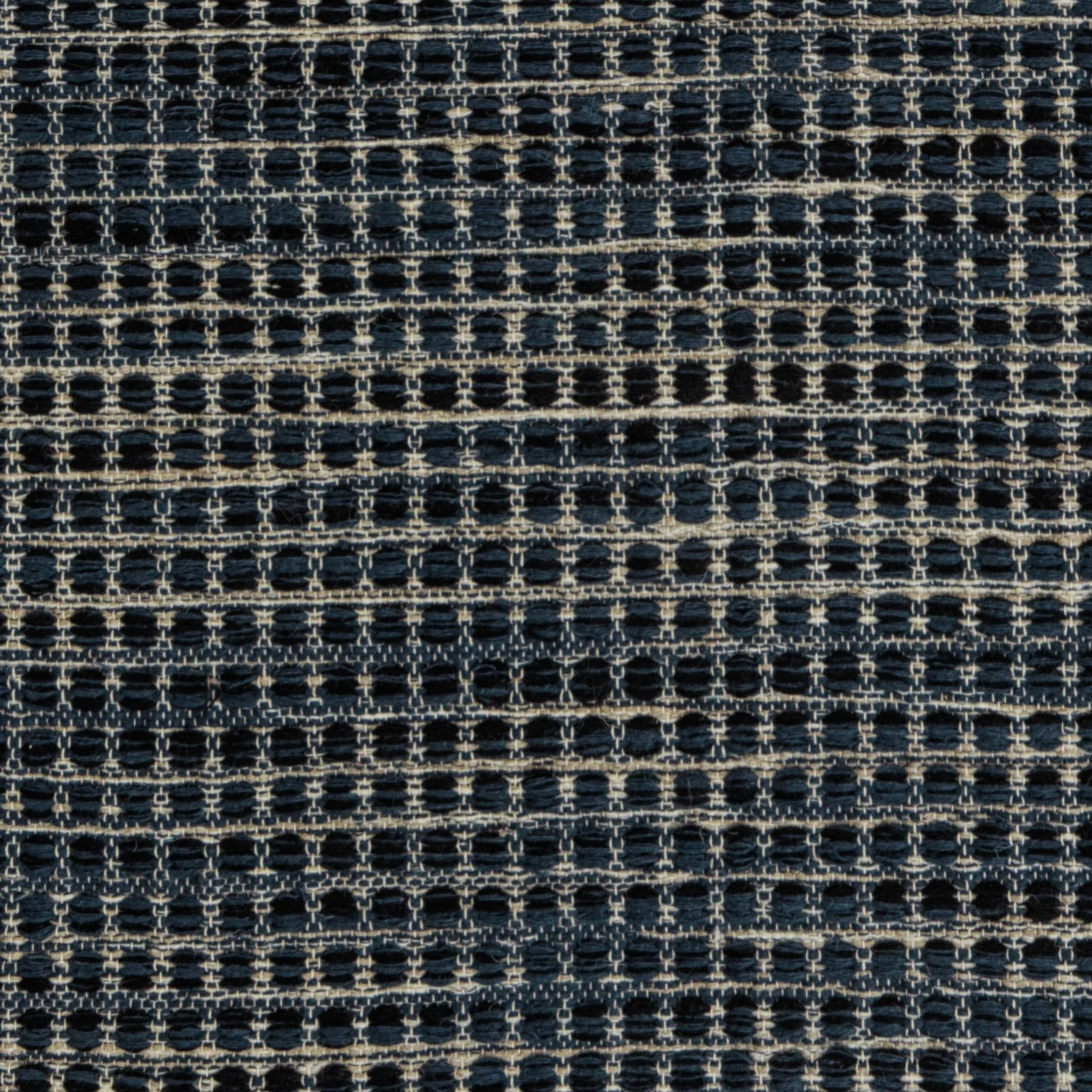 Habitat Leonardo Flatweave Wool Rug - Navy Blue - 170x240cm 3 Habitat Leonardo Flatweave Wool Rug - Navy Blue - 170x240cm - Image 3