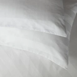 Habitat Cotton 400TC Sateen Stripe White Bedding Set -Double 9 Habitat Cotton 400TC Sateen Stripe White Bedding Set -Double -Cooking and dining Shop 9648030 R Z003A