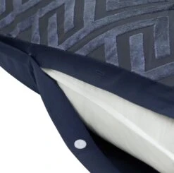 Habitat Velvet Geo Navy Bedding Set - Single -Cooking and dining Shop 9651663 R Z004A